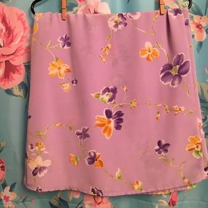 Plus size maxi skirt